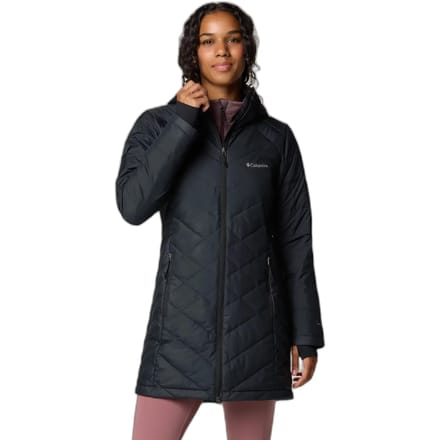 Dames lange capuchonjas Columbia Heavenly™ II