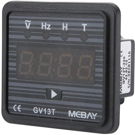 Digitale Ampèremeter Voltmeter - Generator Meter - Spanning Frequentie Meten - Multifunctionele Weergave - 58 x 54 x 41 mm