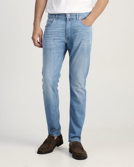 Jeans Pierre Cardin lichtblauw Lyon Tapered fit denim