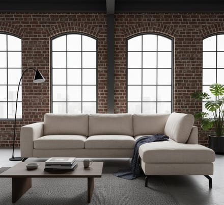 Luxe L-vormige Hoekbank – Industrohome