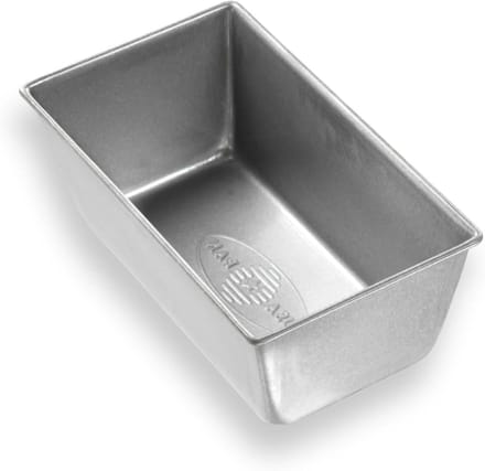 Mini Broodvormen - Bakblikken Broodjes - Thuis Bakken - Antiaanbaklaag - Set van 4 - Grijs