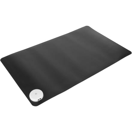 Warm Desktop Pad 3 Heating Levels Timing Waterproof Large PU Leather Heated Mouse Pad for Office EU PLUG