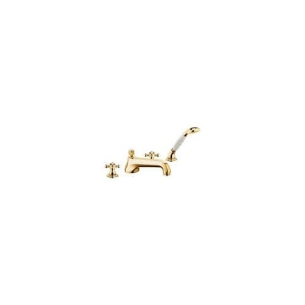 Kludi 1926 4-hole bath filler and shower mixer DN 15 for tile edge installation