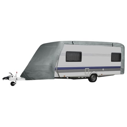 vidaXL Caravanhoes L grijs