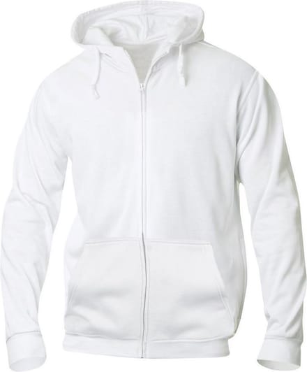 Basic hoody full zip wit l