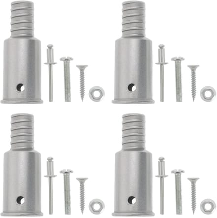 Dailygoods- Schroefdraad Tip Vervanging - Metalen - 4 Sets