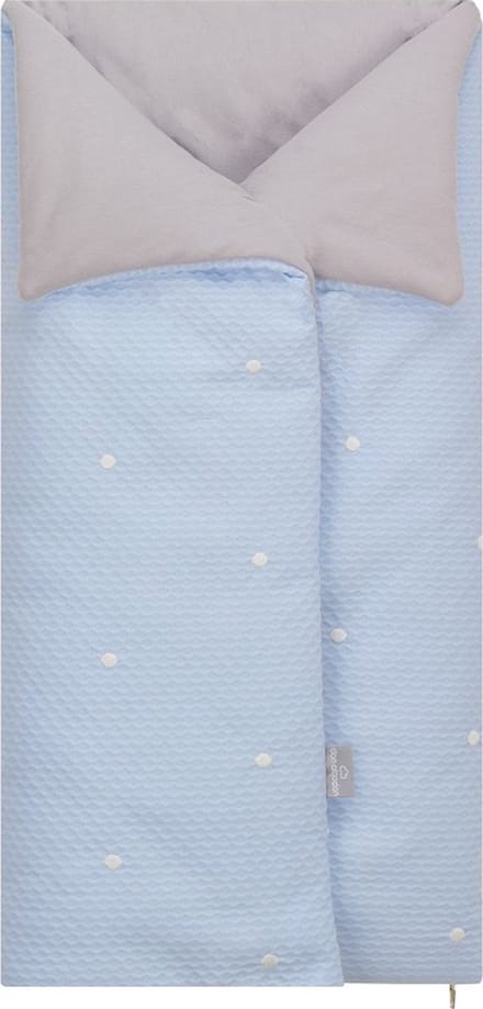 Don Algodon Wikkeldeken Zoe Junior 75 X 65 Cm Katoen Blauw