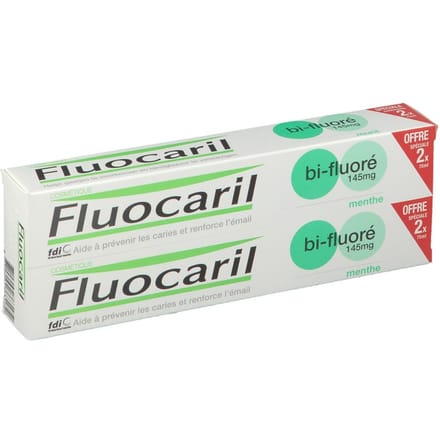 Dentifrice - FLUOCARIL - Bi-Fluoré 145mg - Menthe - 75ml - Prévention des caries