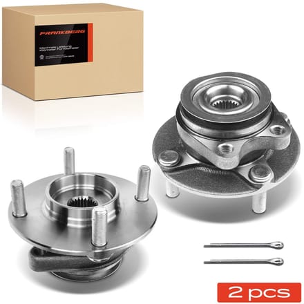Frankberg 2x Wielnaaf Set Voor voor Nissan Tiida