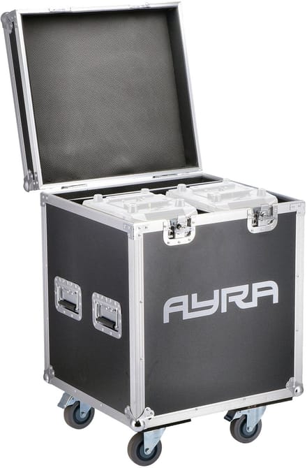 Flightcase voor 2 moving heads - incl. toebehoren - Ayra Vision Case 3 - Multikleur