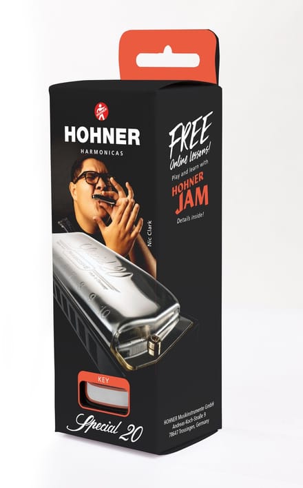 Hohner Special 20 C mondharmonica - A-kwaliteit - beste prijs/kwaliteit - populair