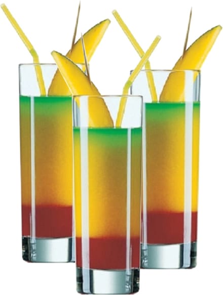 Arcoroc longdrinkglazen - set 12x stuks - 310 ml - glas - transparant