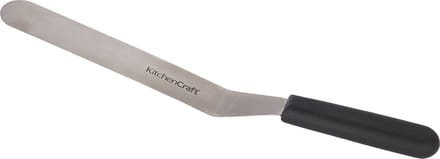 KitchenCraft Sweetly Does It Paletmes - 38 cm Roestvrij Staal - Zwart
