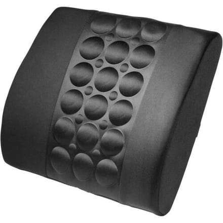 Lifenaxx LX-022 Rugkussen - Ondersteuning voor rug - Ergonomisch - Zwart