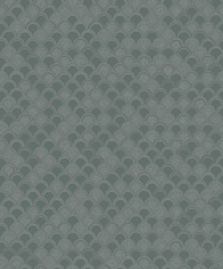 Boråstapeter Vliesbehang 5523 - Swedish Grace - Grafisch Groen - 53cm x 10.05m