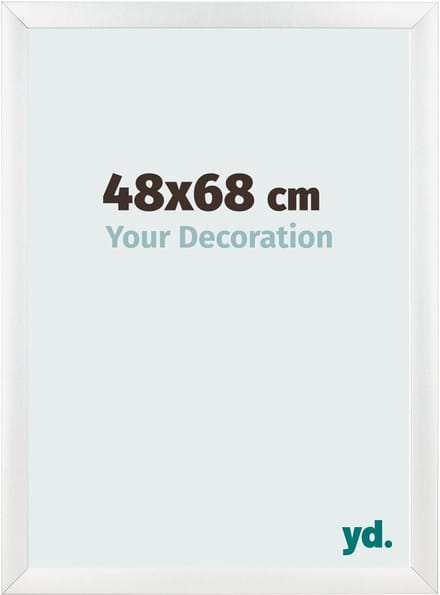 Your Decoration - Fotolijst 48x68 cm - MDF - Wit Hoogglans - Pisa