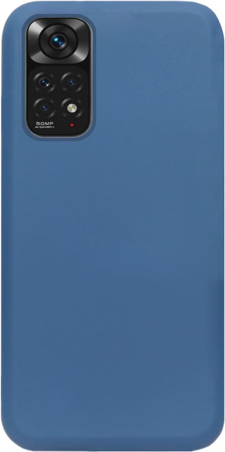 ADEL Premium Siliconen Back Cover Softcase Hoesje Geschikt voor Xiaomi Redmi Note 11s/ 11 - Blauw