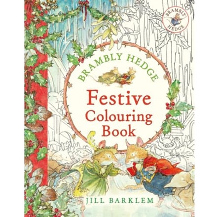 Brambly Hedge: Festive Colouring Book - Jill Barklem