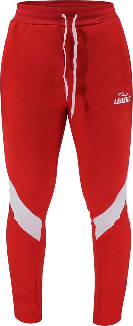 Joggingbroek dames/heren Rood Fleece M
