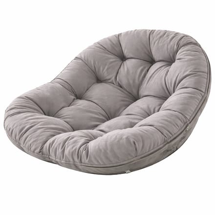 Jurrys Stoelkussen - Hondenkussen - Schommelstoel kussen - Egg chair kussen - Multifunctioneel - Extra dik - Ergonomisch - Grijs