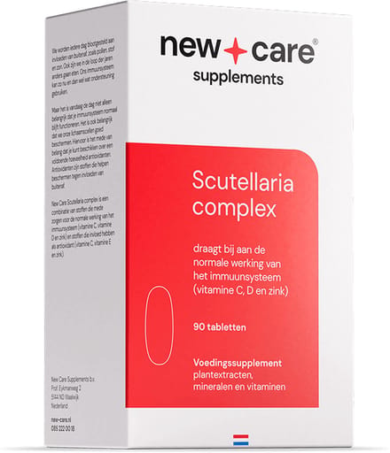 New Care Scutellaria complex - voor het immuunsysteem - 90 tabletten