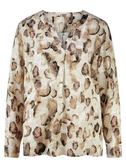 Blouse Van Peter Hahn wit