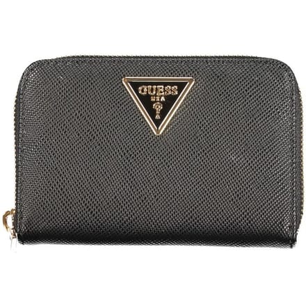 GUESS portemonnee Laurel II SLG Medium Zip Around Wallet Black zwart
