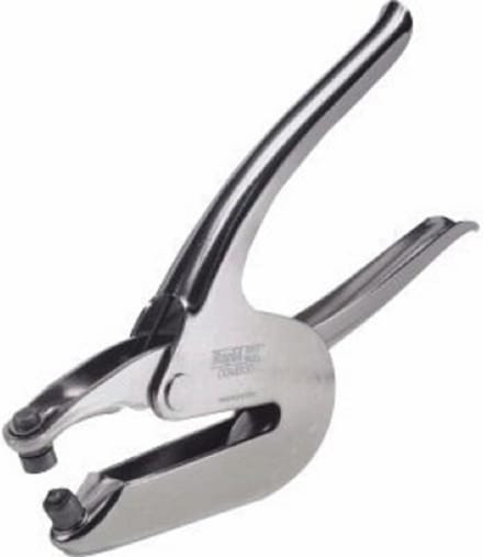 Metalen Oognietentang Set met 10 Vellen/Plaatjes