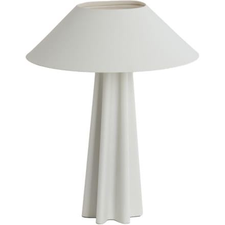 Light & Living - Tafellamp CUKAI - Ø38x49cm - Wit