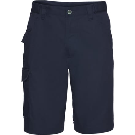 Russell Heren Polycotton Werkshorts (Franse marine)