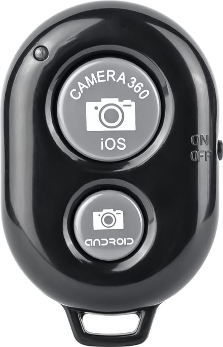 Bluetooth Remote Shutter Afstandsbediening voor Smartphone en Tablet, Android en iOS