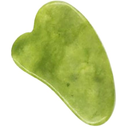 Gua Sha Board Jade Stone Guasha Schrapen Massage Tool Gezichtsmassager voor gezicht Ogen Hals Lichaamshuid 2# green