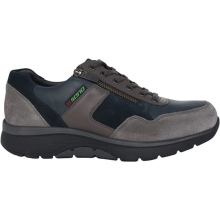Mephisto Sano Amory - heren wandelsneaker - grijs - maat 40.5 (EU) 7 (UK)