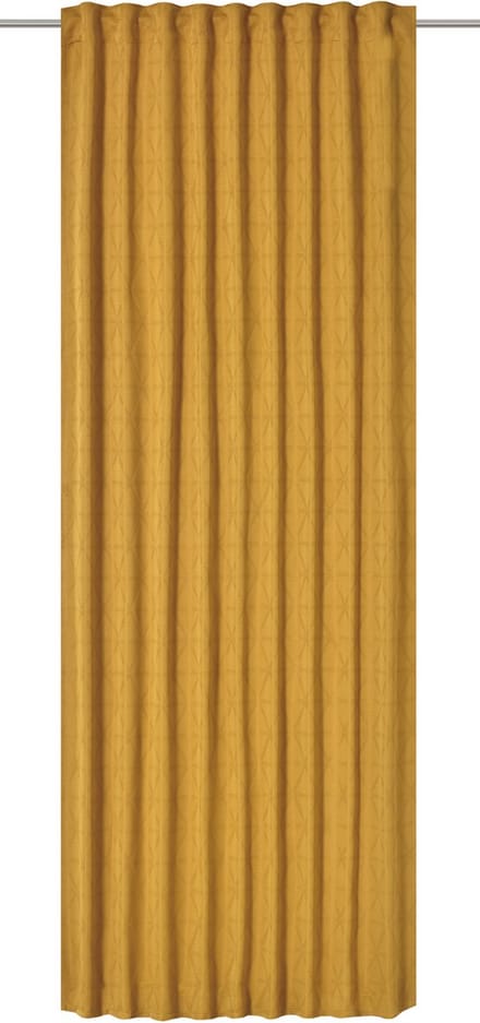 Elbersdrucke Gordijn met verborgen lussen Sunny 255x140 cm curry