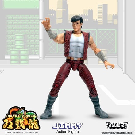 Double Dragon Deluxe Action Figure 1/12 Jimmy 18 cm - Syndicate Collection