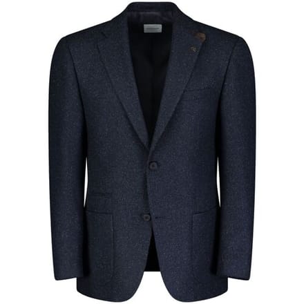 Roy Robson Colbert Faux-Uni Wool Blend Donker Blauw / male