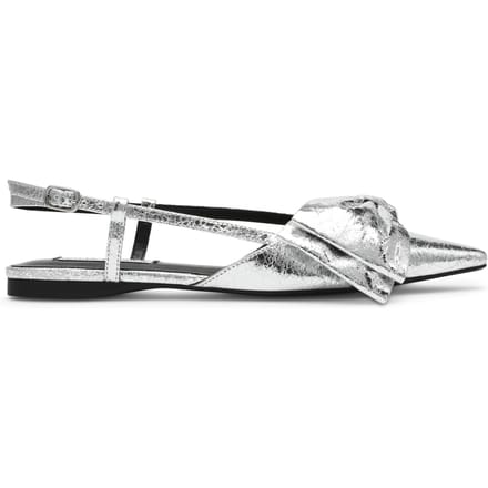 Steve Madden Dazzled Flat Shoes Silver Maat: 40 | Sandalen Outlet | Dames | Zilver