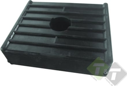 Stootkussen, bootrubber, stootrubber, stootbuffer 120mm x 100mm x 30mm (L x B x H)