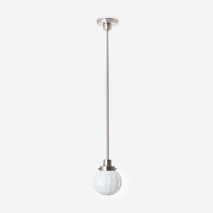 Hanglamp Artichoke 20's Matnikkel - Art Deco Trade