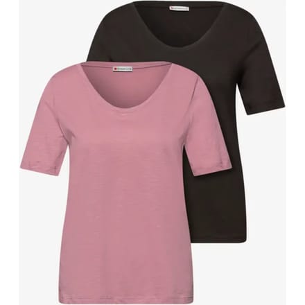 Basic Shirt in een 2-pack