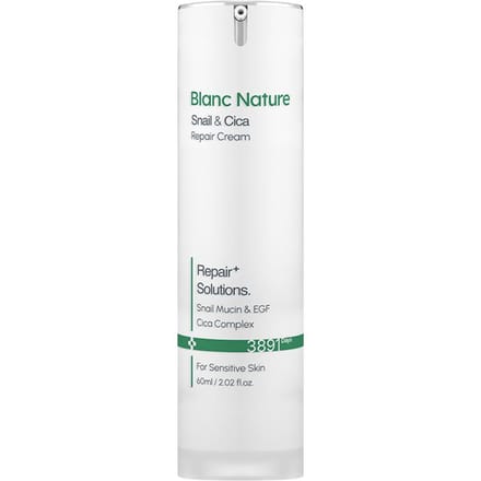 [Blanc Nature] Slak & Cica Herstelcrème 60ml white
