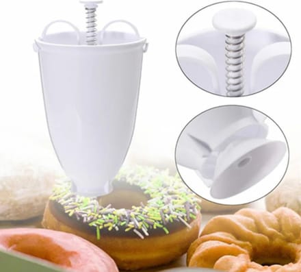 Donutmaker - Zelf donuts maken - Donuts bakken - Bakvorm - Bagel mal - Donutvorm - LOUZIR
