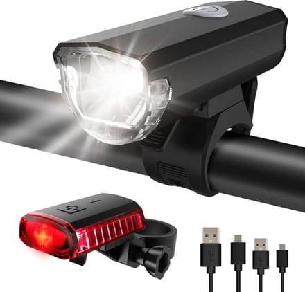 Fietslamp – fiets verlichting – duurzaam – waterbesteding - Bicycle light  - waterproo