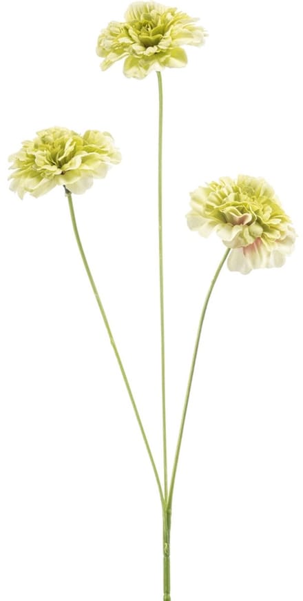 Emerald - Kunstbloem Anjer 50cm groen - Kunstplant voor binnen
