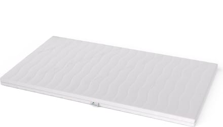 Toros Bedden ® Luxe Topmatras 80x200x7 – Afritsbare & Wasbare Hoes – Wit – Premium Slaapcomfort