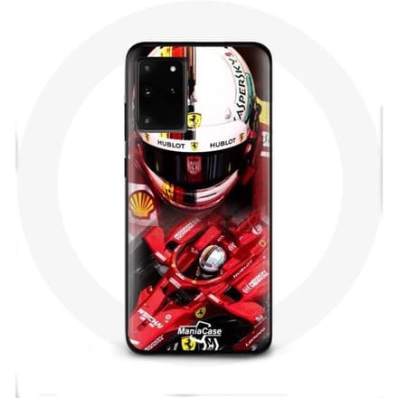 Coque - Formule 1 - Samsung Galaxy S11 Plus - Rouge - Sebastian Vettel - Rigide rouge