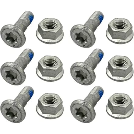 Motorfiets schroefset RFX 25 mm (x6)