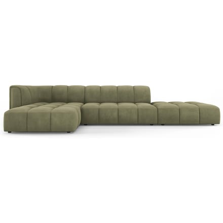 Hoekbank Francesca chenille links 5-zits | Milo Casa