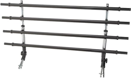 Honden Autohek - Reisafscheiding - Veilig Vervoer - Verstelbaar Ontwerp - Universele Pasvorm - Zilver