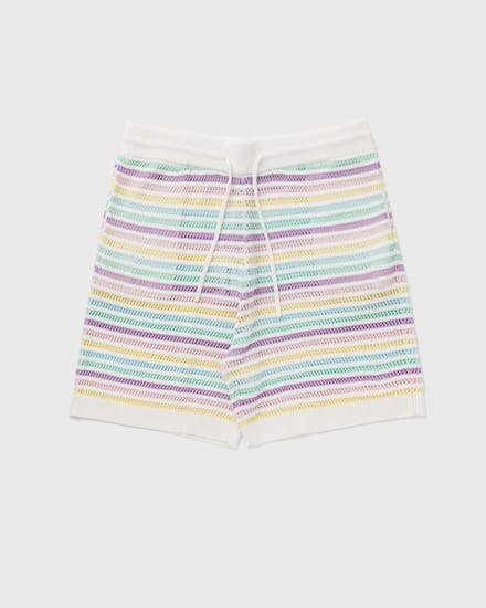 FLOWER CROCHET SHORTS